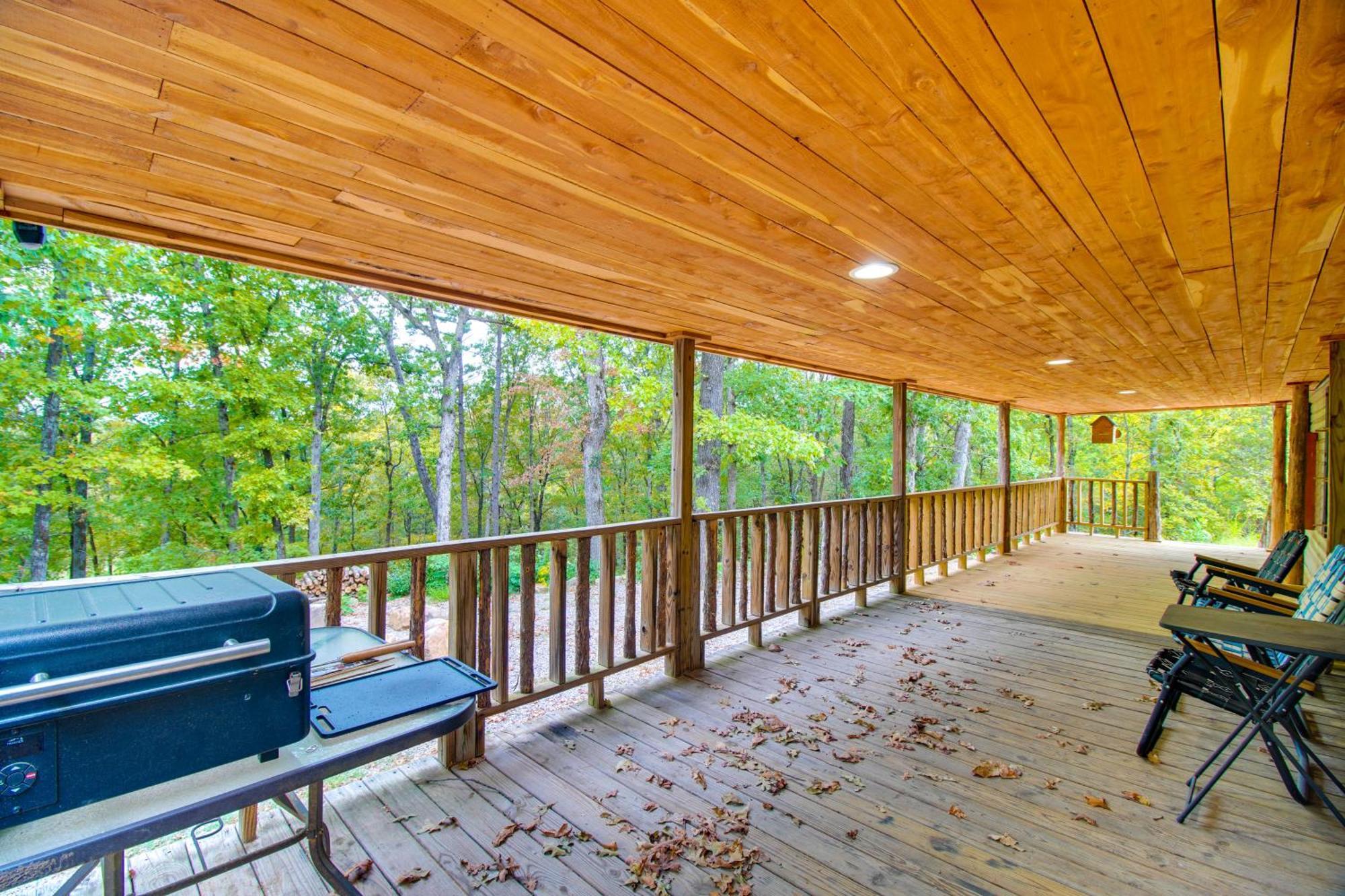 Ozark Mountain Cabin Rental On 300-Acre Ranch 외부 사진