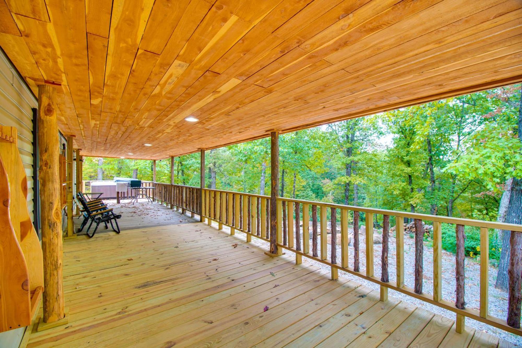 Ozark Mountain Cabin Rental On 300-Acre Ranch 외부 사진